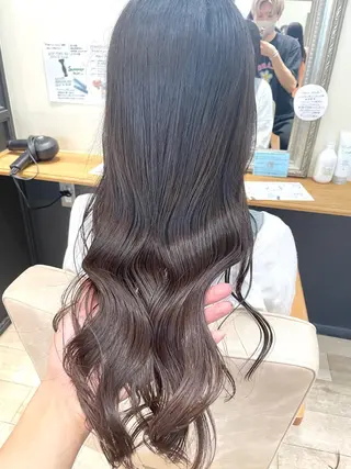 ロング 亀川蓮 Agu hairのヘアスタイル