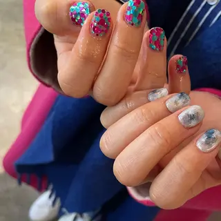 ネイル SALON VILLAGE AOYAMA 2nd.所属・NAKAMURA HARUKAのネイルデザイン