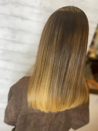 セミロング 🌈韓国風カラー🌈 渡部隆介のヘアスタイル