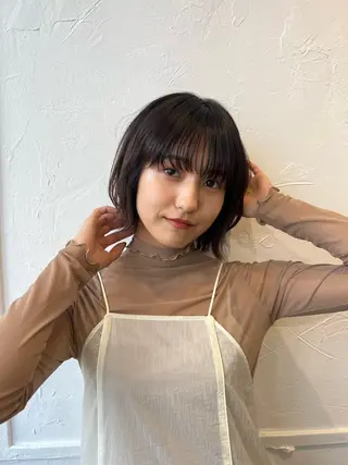 ショート shiomi H辻田 杏梨のヘアスタイル