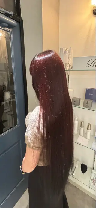 ロング 佐々木 輝人のヘアスタイル