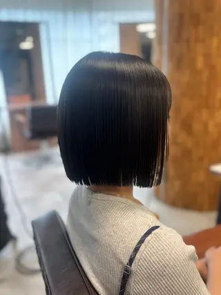 ショート きょうか🩶 /艶髪/ボブのヘアスタイル