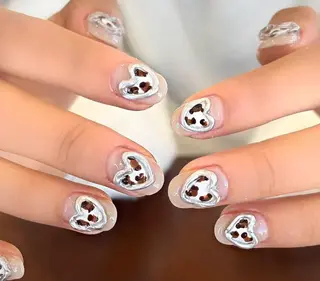 ネイル By moonネイル 🌷ワンホン/韓国風のネイルデザイン