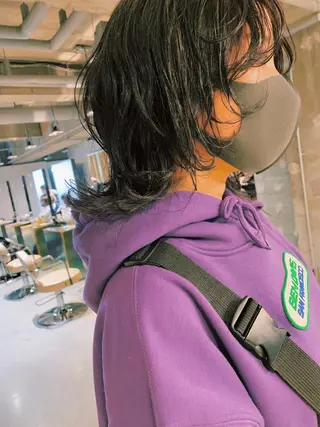 ミディアム パーマ tension 【テンション】のヘアスタイル