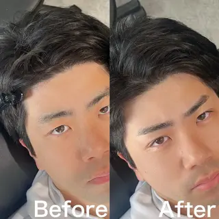 メンズ アイブロウ 5日◯ Yusukeの眉毛・アイブロウイメージ