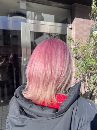 ミディアム カラー 🦋韓国ヘア 坂本 菜摘🦋のヘアスタイル