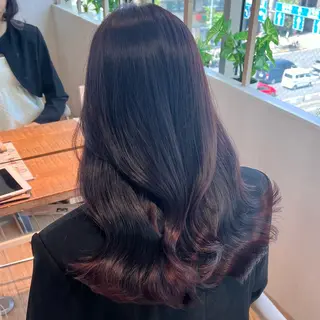 セミロング カラー レイヤーカット✂️/ 表参道/Amiのヘアスタイル