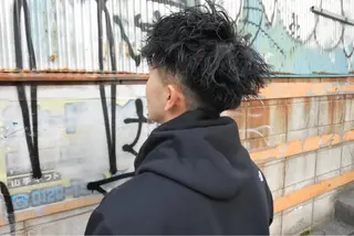 ショート パーマ メンズ HIRO銀座仙台店所属・山並 つばさのヘアスタイル
