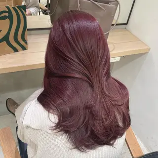 セミロング カラー IVY所属・ヘアアレンジ🎀 yuuka 🤍のヘアスタイル