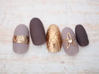 ネイル トップネイリスト Ribbon立川店のネイルデザイン