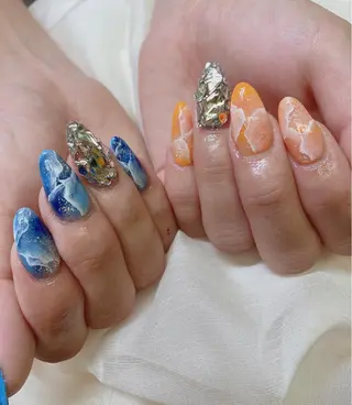 ミディアム JNA認定講師🌸 RIEのネイルデザイン