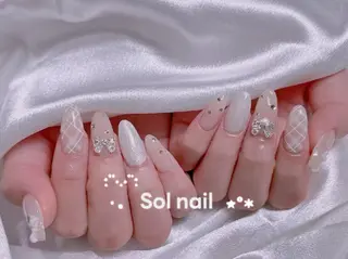 ネイル パラジェル＆フィルイン取り扱いサロンSol Nail所属・Sol Nail ミネのネイルデザイン