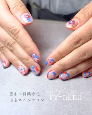 ネイル プライベートサロン te-nanoのネイルデザイン