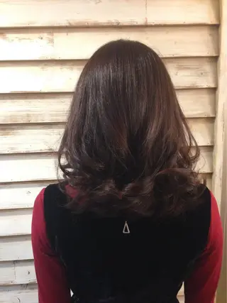 ミディアム ✨艶感/透け感✨Sherry所属・艶髪/ハイトーン Sherryのヘアスタイル