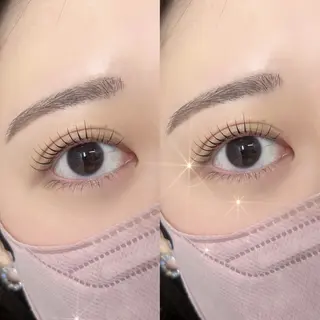 マツエク・マツパ ViSEO Nanaのマツエク・マツパデザイン