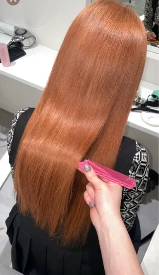 セミロング clomus所属・🩵ブリーチ矯正 HIDE🩵のヘアスタイル