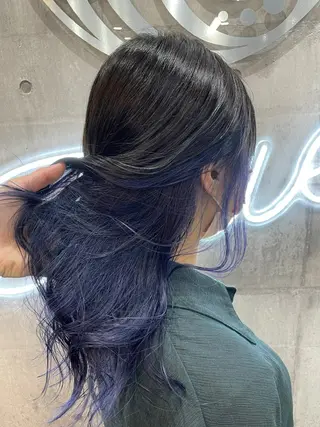 ミディアム カラー モテ髪提案🫧 /HaRu🏳️‍⚧のヘアスタイル