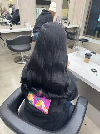 ミディアム カラー パーマ ヘアアレンジ メンズ キッズ 🩰トレンド垢抜け ヘアUNITED🩰のヘアスタイル