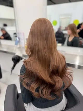 カラー 透ける透明感カラー 🎀anju/渋谷のヘアスタイル