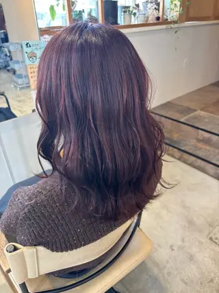 セミロング 小林 杏莉のヘアスタイル