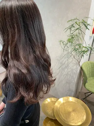 ロング カラー ヘアアレンジ XENA表参道 MIKUのヘアスタイル