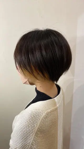 ショート 🦕カラー指名率🦕 NO.1🦕林 秀幸のヘアスタイル