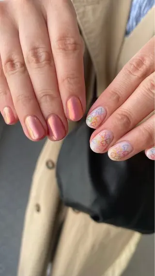 ネイル nicole nail所属・石 彩夏のネイルデザイン