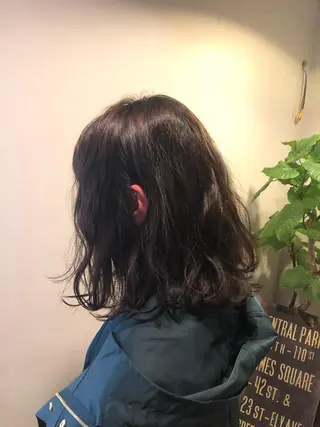 ミディアム カラー パーマ Sail所属・Sail 【セイル】のヘアスタイル