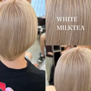 カラー 🩵透明感カラー/ 暗髪/YUNA🩵のヘアスタイル