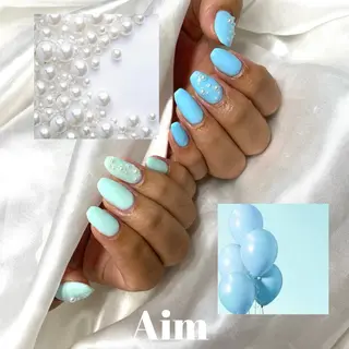 ネイル ネイルサロンAim河原町[ヘアセット　ヘアエクステ　着付　専門店]所属・Aim🌿 kanaのネイルデザイン