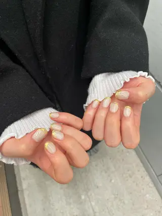 ネイル 束感まつ毛/ネイル/ LED♥KIRARAのマツエク・マツパデザイン