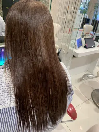 ロング ハイトーンブリーチ有 ブリーチ無しお任せのヘアスタイル
