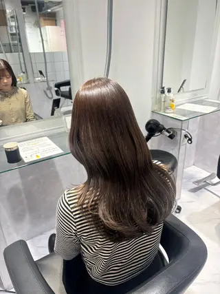 ロング カラー 髪質改善🩰透明感カ ラー🎀hinanoのヘアスタイル