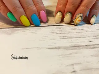ネイル GéRanium Harukaのネイルデザイン