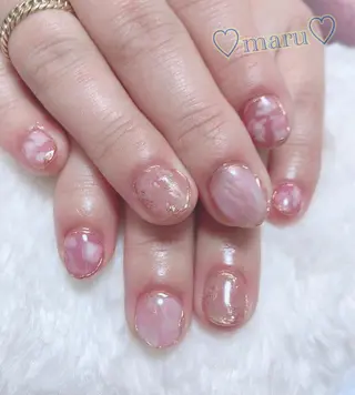 ネイル まるみ ♡のネイルデザイン