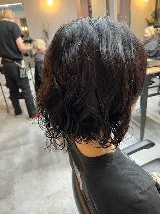 ミディアム 🫧艶感カラー/ あいり🤍のヘアスタイル