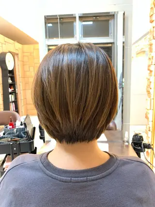 ショート 千葉 香奈のヘアスタイル
