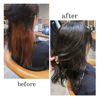 カラー enx 渡邊 愛結🎀のヘアスタイル