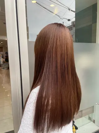ロング カラー 🧸韓国/髪質改善 MOE🇰🇷🧸のヘアスタイル