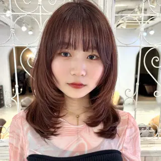 ミディアム レイヤー/メンズ 竹田凪儀のヘアスタイル