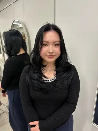 ロング カラー 🦋レイヤー職人 猪瀬玲奈🦋のヘアスタイル