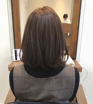 ミディアム カラー 💫期間限定価格💫 似合わせカット🧚のヘアスタイル
