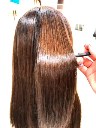 ロング 大澤 碧のヘアスタイル