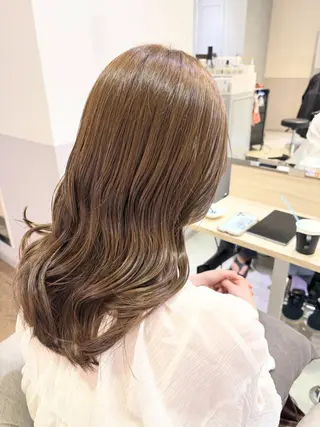 セミロング カラー ♡透明感カラー/ 梅田美容室/RIKAのヘアスタイル