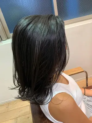 セミロング n/m by JILBLAN所属・n/m by JIL BLAN KAIのヘアスタイル