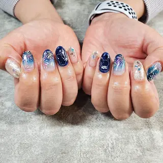 ネイル glaNje 福光のネイルデザイン