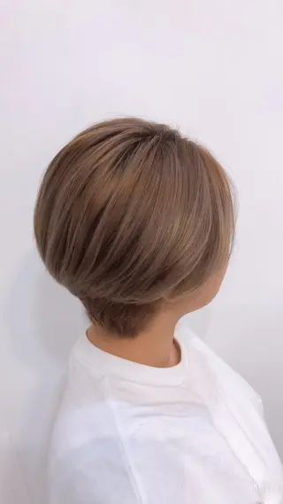 ショート ✁完全個室✁永野 晴のヘアスタイル