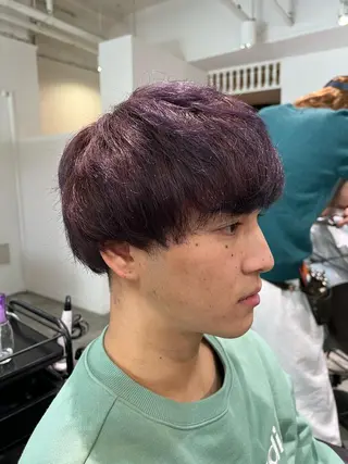 ショート カラー メンズ ケアブリーチ/ili 村上佳那多のヘアスタイル