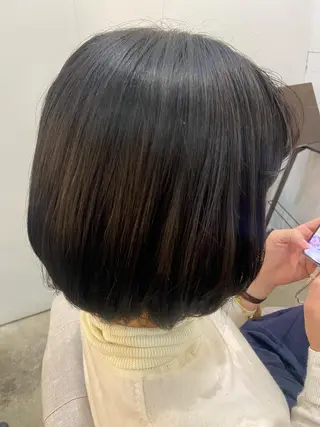 カラー スギ リンカのヘアスタイル