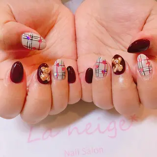 ネイル La neige* yuki 🥯🍑のネイルデザイン